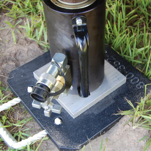 55-Ton Capacity Jack Support Plate Fastek