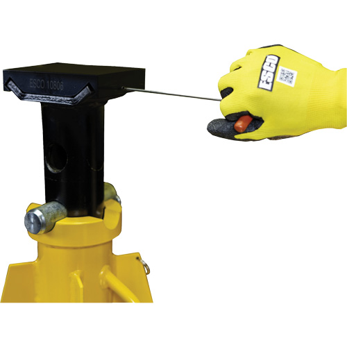 Adaptateur &agrave; dessus plat pour supports de v&eacute;rin ESCO de style haut de 20 et 25 tonnes Fastek