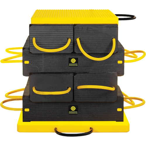 10-Piece CribLok Composite Cribbing System Kit Fastek