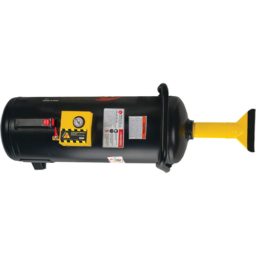 Hurricane “CAT-9” High-Force 9 Gallon Bead Seater, Aluminum Fastek