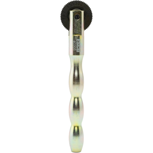 Outil robuste de roulage pour r&eacute;paration de pneus avec roulette &agrave; patch en acier Fastek