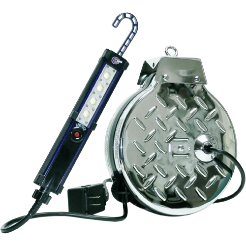 HEMITECH 4 Work Light, Hook, 720 Lumens Fastek