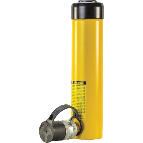 Single Acting Cylinder Hydraulic Ram, 6.13" Stroke, 10 Tons Capacity, 10,000 PSI Fastek