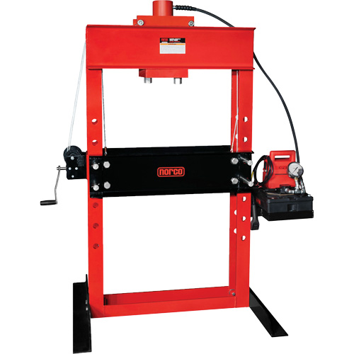 Electro/Hydraulic Pump Operated Shop Press, 50 tons Capacity Fastek