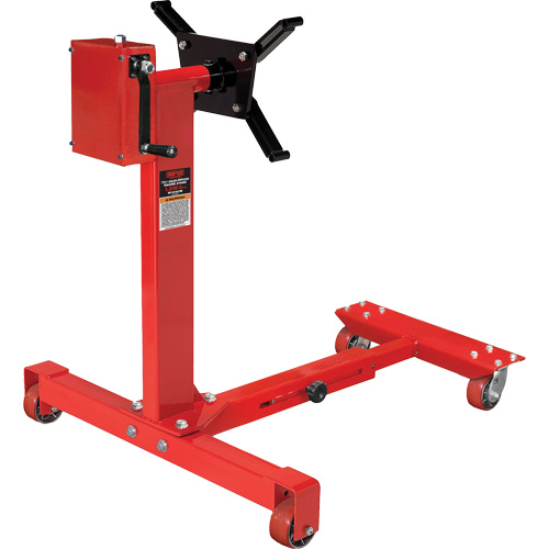 Support de moteur &agrave; engrenage 75:1, Capacit&eacute; de 5/8 tonne, 42" h Fastek