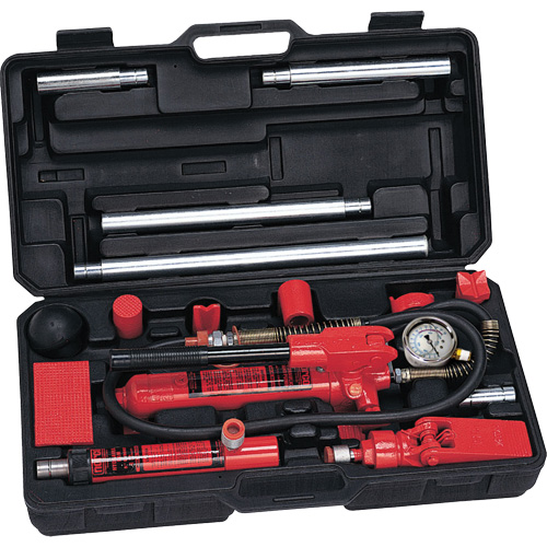 4-Ton Capacity Collision/Maintenance Repair Kit with Forged Adapters Fastek