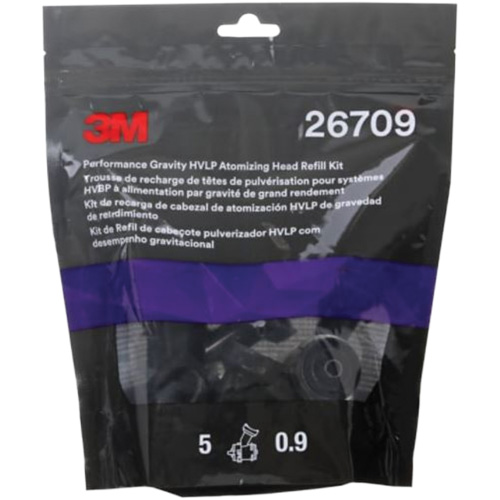 Performance Gravity HVLP Atomizing Head Refill Kit Fastek