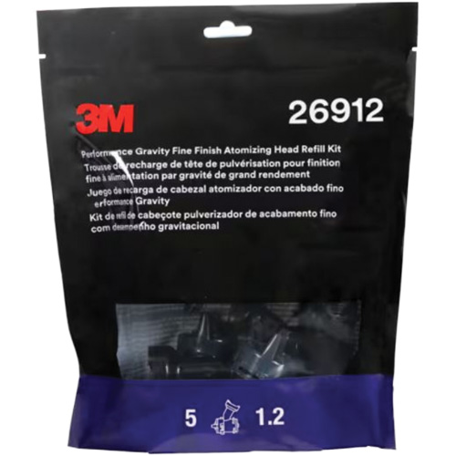 Performance Gravity Fine Finish Atomizing Head - Blue Fastek