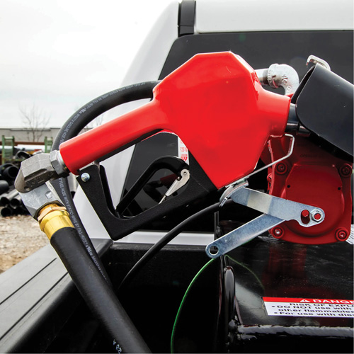 Pistolet de distribution automatique rouge pour essence Fastek