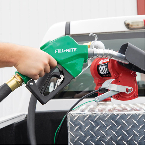 Pistolet de distribution automatique vert pour diesel Fastek