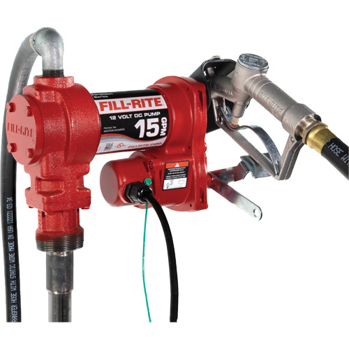 12V DC Fuel Transfer Pump with Nozzle Fastek