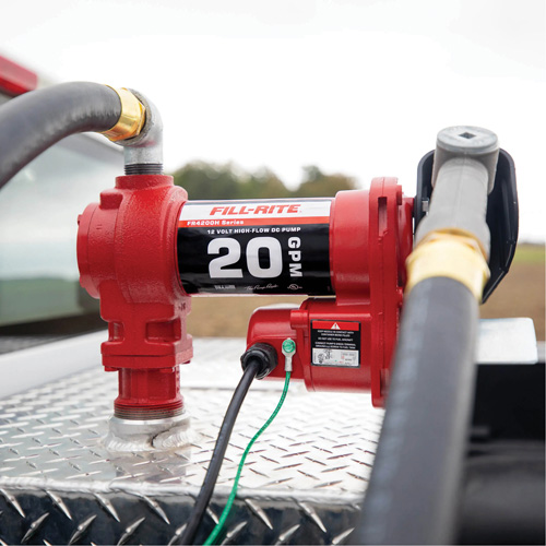 12V DC Fuel Transfer Pump with Nozzle Fastek