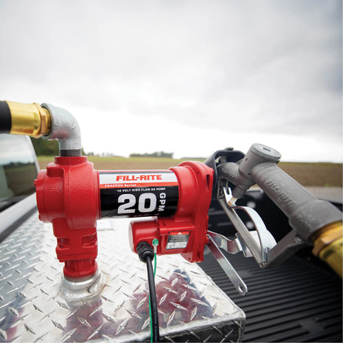 12V DC Fuel Transfer Pump with Nozzle Fastek