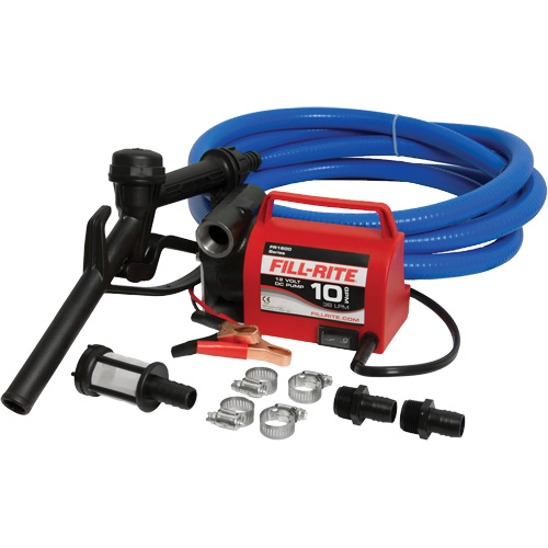 12V DC Fuel Transfer Pump with Nozzle Fastek