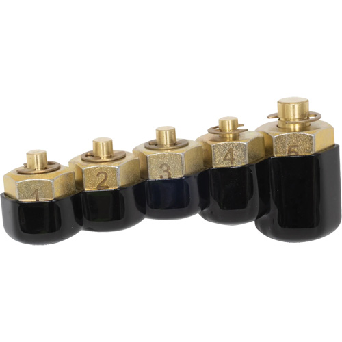 5-Piece Injector Rail Fuel Line Cap Set Fastek