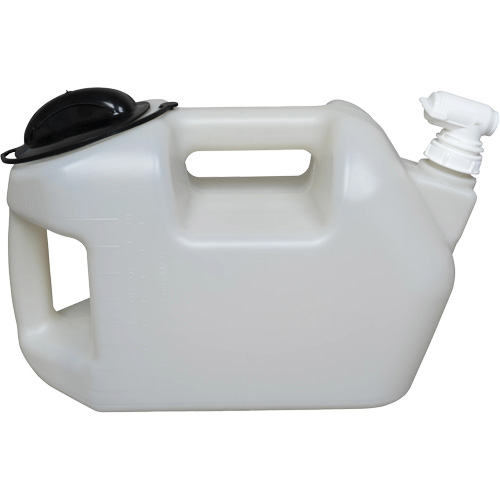 Low Profile Oil Dispenser, Polyethylene, 8 qt Capacity Fastek