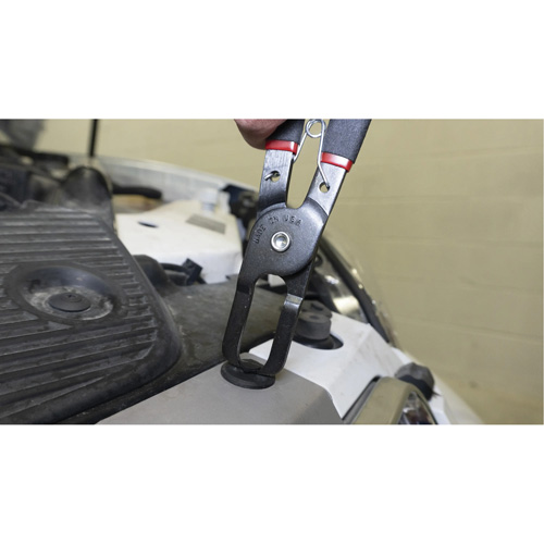 Push Pin Pliers with Dual Durometer Grips Fastek