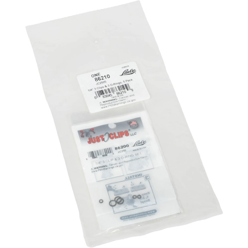 Jeu de clips et joints toriques de 1/4 po - En vrac Fastek