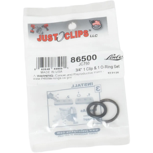 3/4" Clip & O-Ring Set Fastek