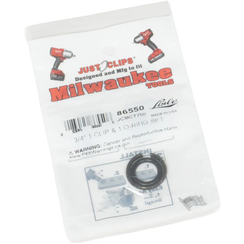 3/4" Clip & O-Ring Set for Milwaukee Fastek