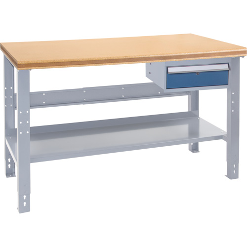 Industrial Duty Workbench, 72" W x 36" D x 34" H, 1000 lbs. Capacity Fastek