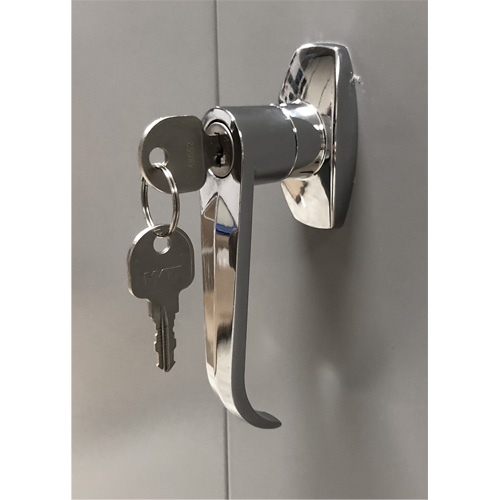 Armoire de rangement, Acier, 4 Tablettes, 78" h x 36" la x 24" P, Gris Fastek