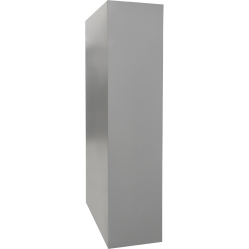 Armoire de rangement combin&eacute;e, 36" la x 18" p x 72" h, Gris Fastek