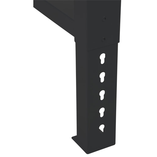 Pattes d'&eacute;tabli pour service industriel, Acier, 24" p x 34" h, Simple Fastek