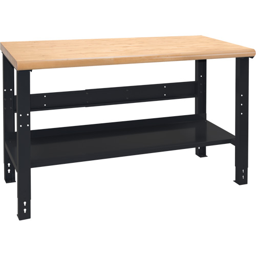Industrial Modular Workbench, 1000 lbs. Cap., 48" W x 24" D Fastek