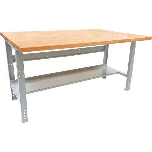 Industrial Modular Workbench, 1000 lbs. Cap., 72" W x 48" D Fastek