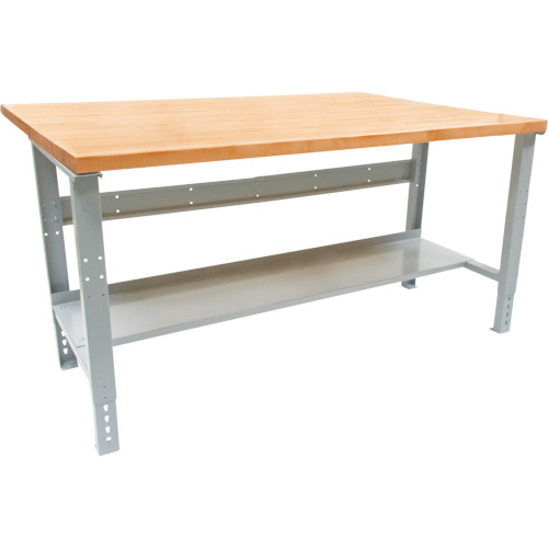 Industrial Modular Workbench, 1000 lbs. Cap., 72" W x 48" D Fastek