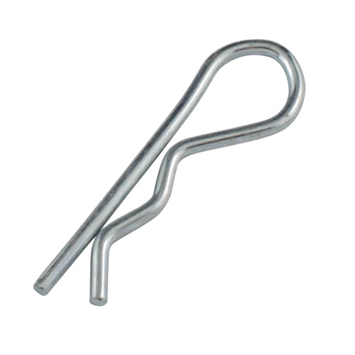 Cotter Pin, 1/8" Dia., 2-9/16" L, Zinc Plated Fastek