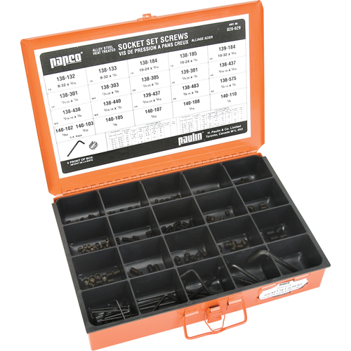 Socket Set Screw Cup Point Assortments Fastek