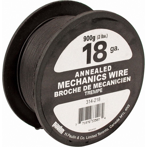 Baling Wire, Black Annealed, 18 ga. Fastek