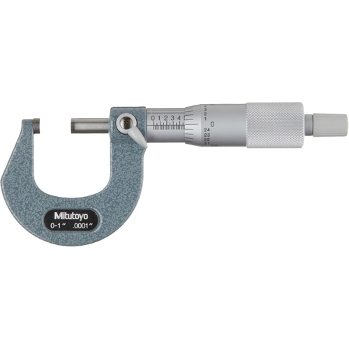 Micrometer, With Ratchet Stop, 0" - 1" Fastek