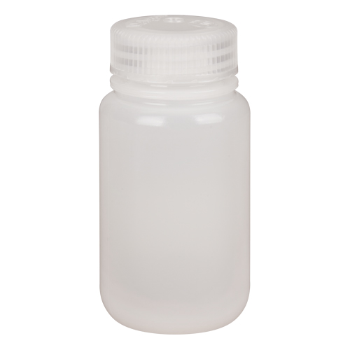 Bouteilles &agrave; large ouverture, Ronde, 4 oz, Plastique Fastek