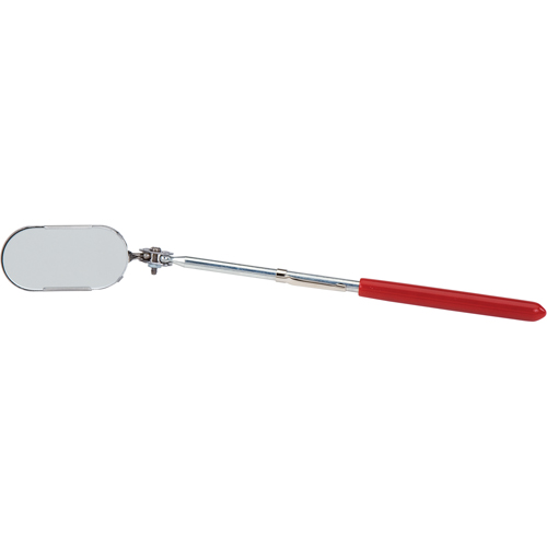 Inspection Mirror, Oval, 2" L x 1" W, Non Telescopic Fastek