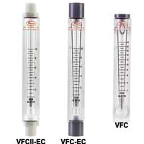 VFC In-Line Flow Meter - 5" Scale (No Valve), Tube Fastek