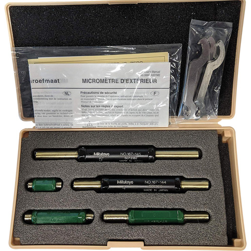 5-Piece Micrometer Pin Setting Standard Set Fastek