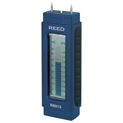 Moisture Meters, 6 - 44% / 0.2 - 2% Moisture Range, 32°- 104° F (0°- 40°C) Temperature Range Fastek