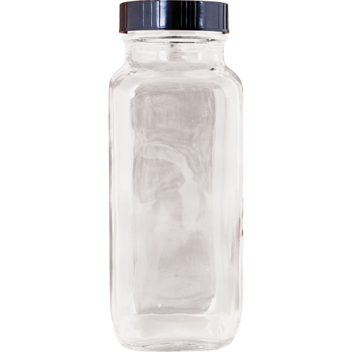 Bouteille, Carr&eacute;e, 8 fl. Oz., Verre Fastek