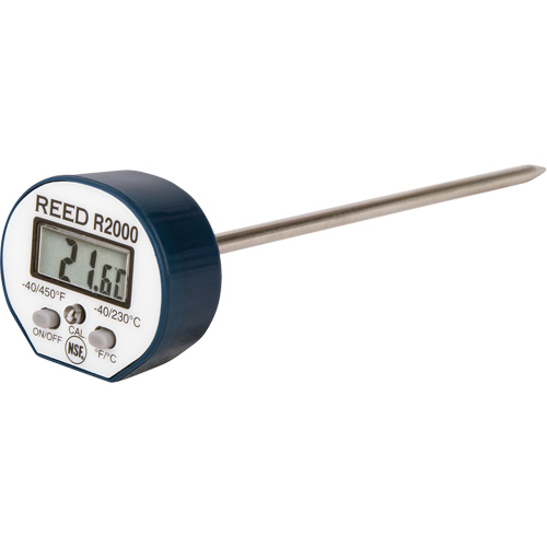 Thermom&egrave;tre, Contact, Num&eacute;rique, -40-450°F (-40-230°C) Fastek