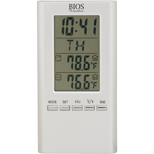 Indoor/Outdoor Wired Thermometers, Contact, Digital, -40-140°F (-40-60°C) Fastek