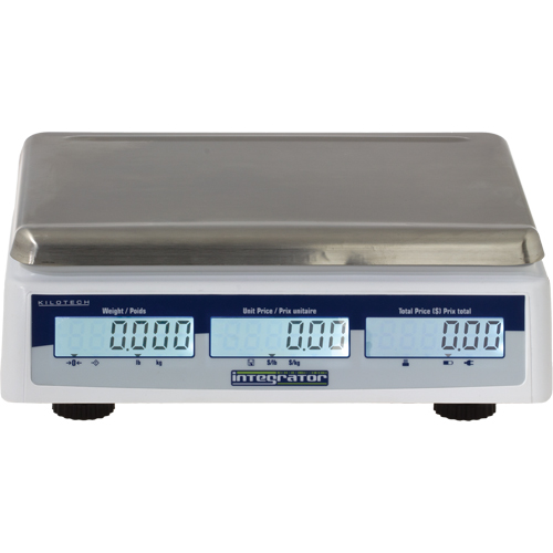 Integrator C15 Price Computing Scale, 30 lbs. / 15 kg Cap., 0.005 lbs. / 0.002 kg. Graduations Fastek