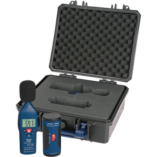 Sound Level Meter and Calibrator Kit, 30 - 130 dB Measuring Range Fastek