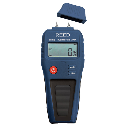 Dual Moisture Meter, 0 - 80% Moisture Range, 41°- 113° F ( 5° - 45° C ) Temperature Range Fastek
