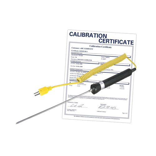 Needle Tip Thermocouple Probe (includes ISO Certificate), 600 °C (1112°F) Max. Temp. Fastek