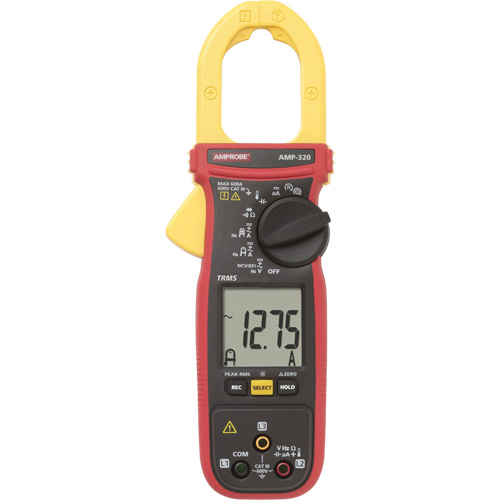 AMP-320 Motor Maintenance TRMS Clamp Meter, AC/DC Voltage, AC/DC Current Fastek