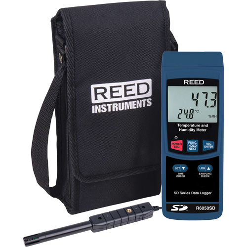 Data Logging Thermo-Hygrometer, 5% - 95% RH, 32° - 122° F ( 0° - 50°C ) Fastek