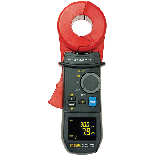 Clamp-On Ground Resistance Tester Fastek